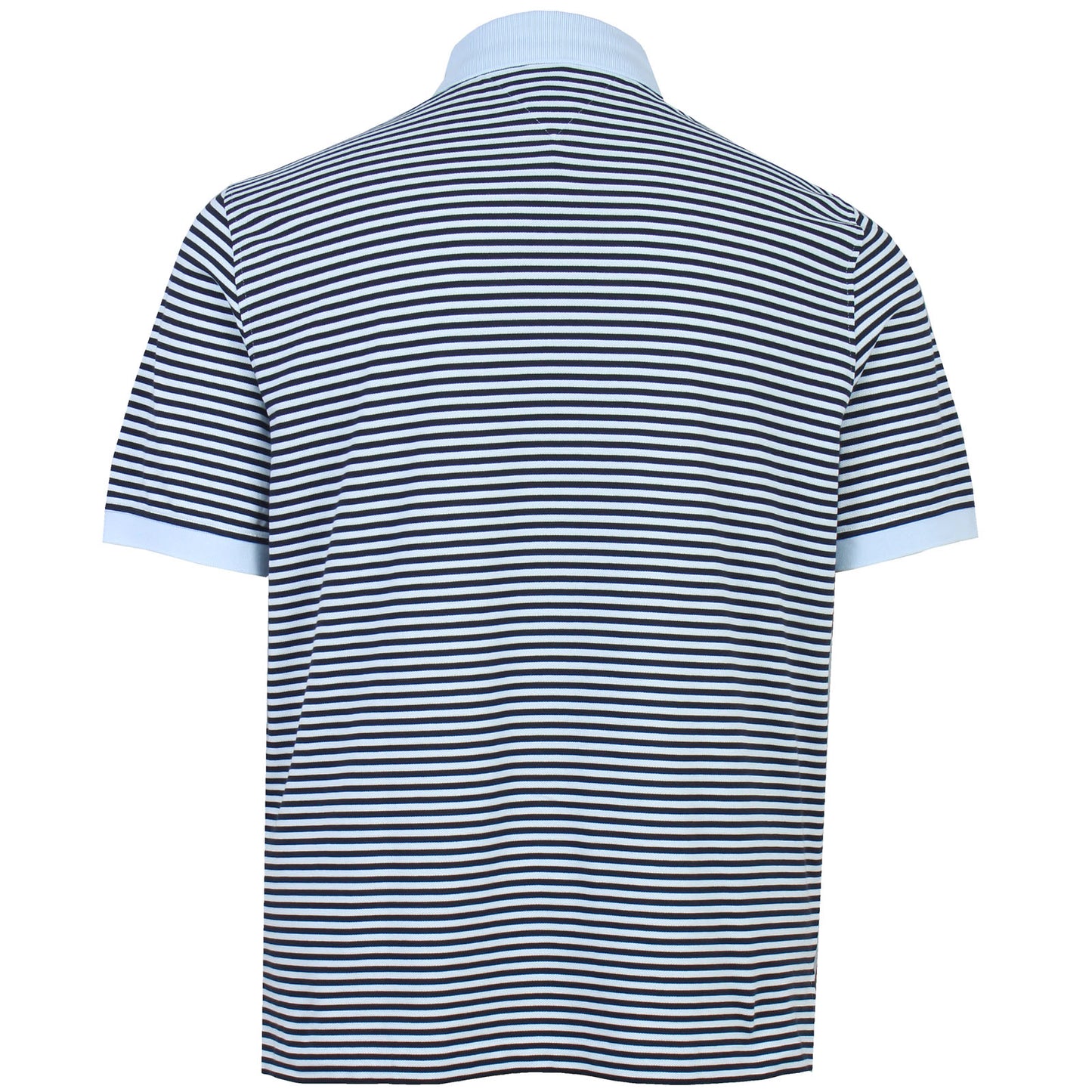 Tommy Hilfiger Plus Size 1985 Striped Polo Breezy Blue/Desert Sky