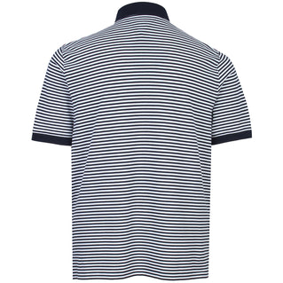 Tommy Hilfiger Plus Size 1985 Striped Polo Desert Sky/White