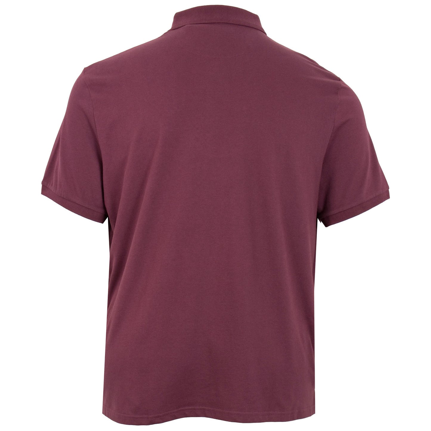 Lyle & Scott Plus Size Polo Shirt Weavers Claret