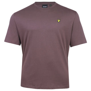 Lyle & Scott Plus Size Plain T-Shirt Espresso