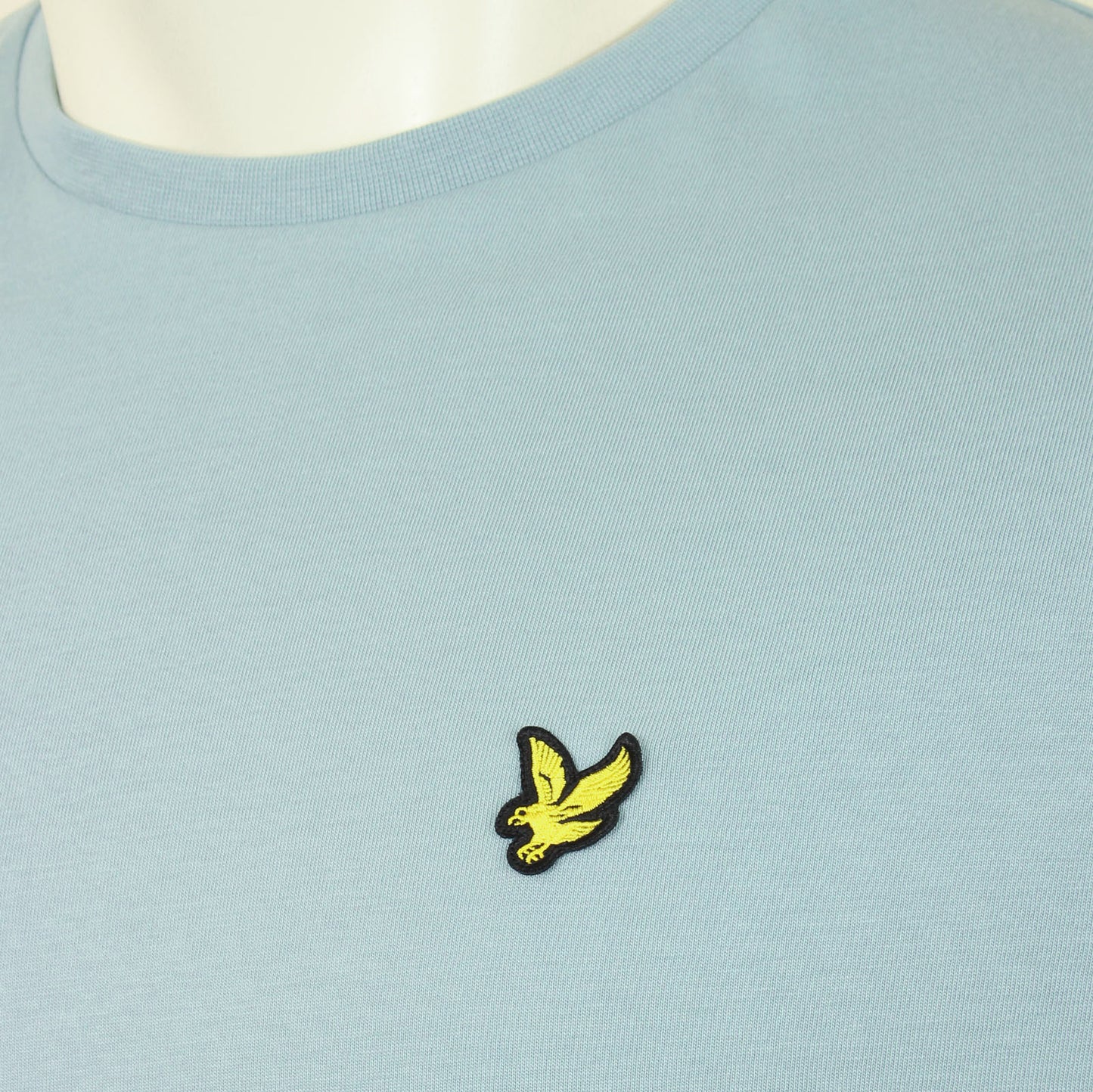 Lyle & Scott Plus Size Plain T-Shirt Blue Smoke
