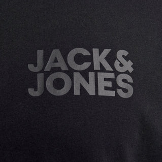 Jack & Jones Plus Size Corp Small Logo T-Shirt Black