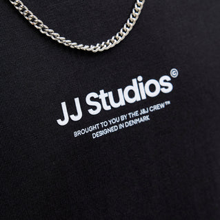 Jack & Jones Plus Size Soho Crew T-Shirt Black