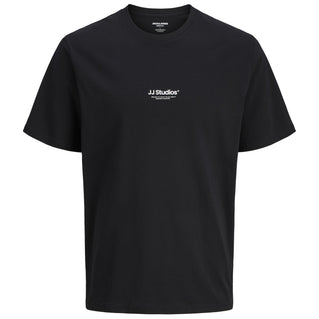 Jack & Jones Plus Size Soho Crew T-Shirt Black