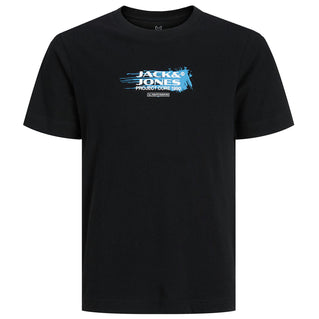 Jack & Jones Plus Size Condor Print T-Shirt Black