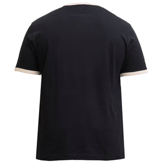 Jack & Jones Plus Size Norrebro Ringer T-Shirt Black