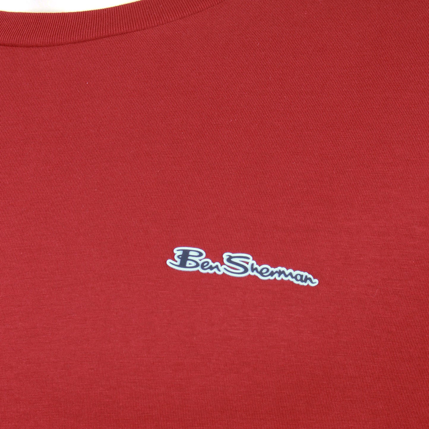 Ben Sherman Plus Size Signature Logo T-Shirt Red