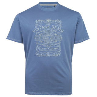 Kam Jeans Plus Size Vintage Denim T-Shirt Vintage Indigo