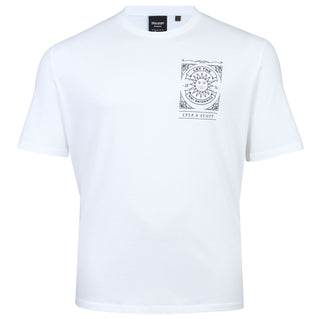 Lyle & Scott Plus Size Sunshine Inn Back Graphic T-Shirt White