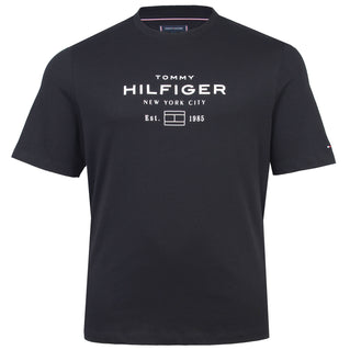 Tommy Hilfiger Plus Size Stack Graphic T-Shirt Black