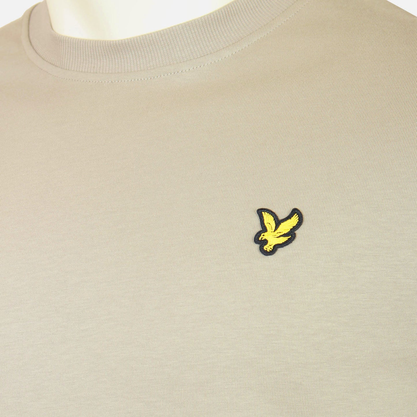 Lyle & Scott Plus Size Relaxed Long Sleeve T-Shirt Khaki Smoke