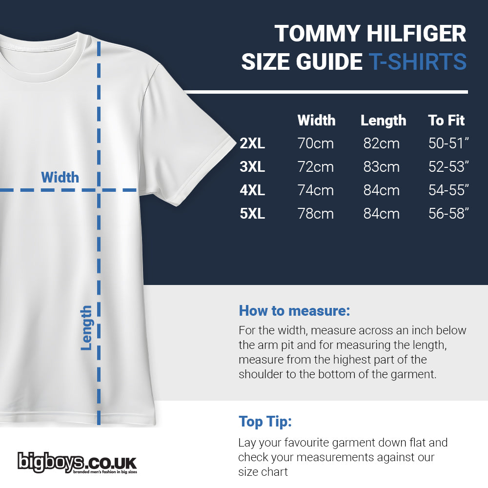Tommy Hilfiger Plus Size Core Stretch Slim T-Shirt White