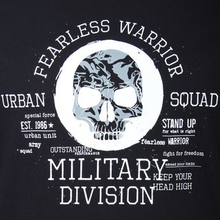 Kam Jeans Plus Size Fearless Warrior T-Shirt Black