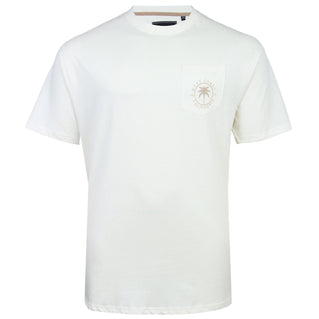 Kam Jeans Plus Size Pasadena (Back Print) T-Shirt Ecru