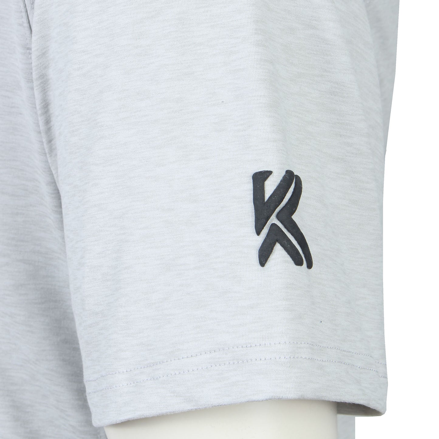 Kam Jeans Plus Size Active Performance Marl T-Shirt Oatmeal