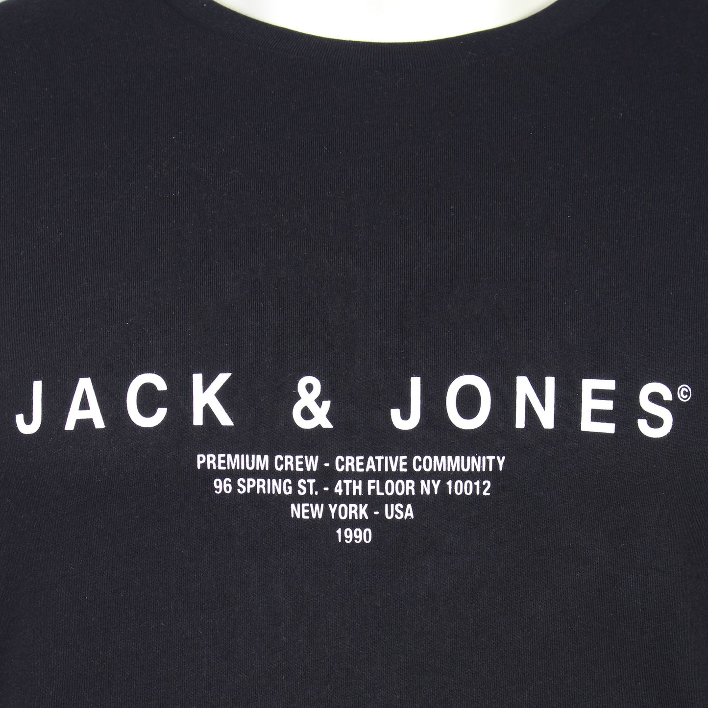 Jack & Jones Plus Size Harris T-Shirt Black Beauty
