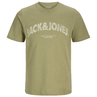 Jack & Jones Plus Size Almeria Bold Branding T-Shirt Cedar