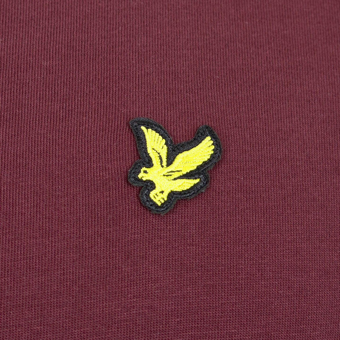 Lyle & Scott Plus Size Plain T-Shirt Burgundy