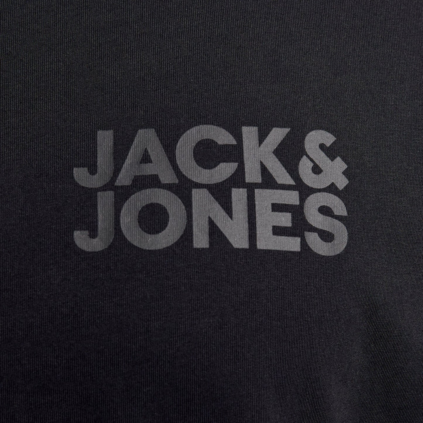 Jack & Jones Plus Size Corp Small Logo T-Shirt Black