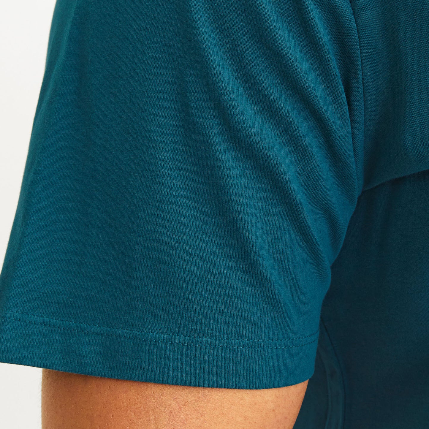 Jack & Jones Plus Size Corp Play Logo T-Shirt Deep Teal