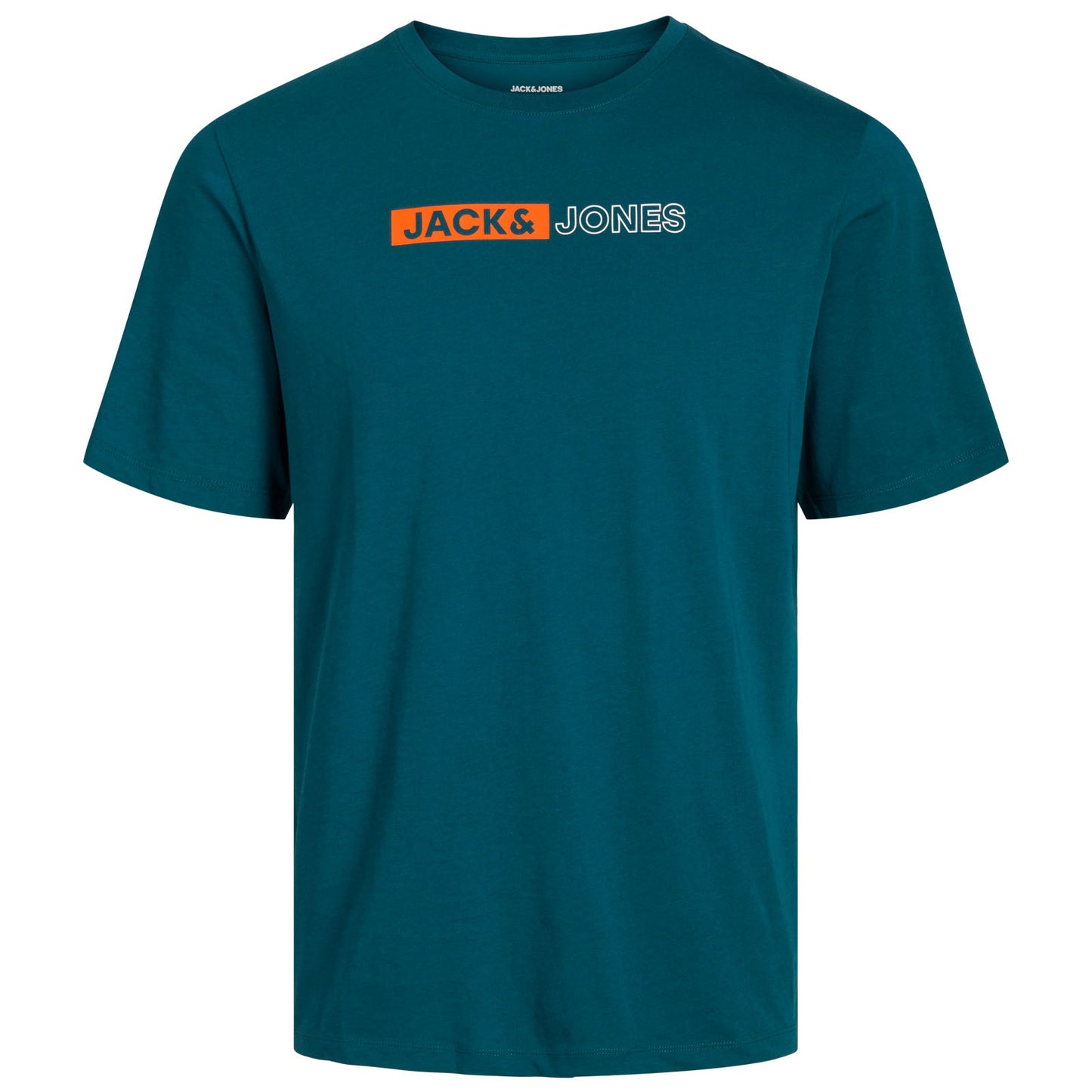 Jack & Jones Plus Size Corp Play Logo T-Shirt Deep Teal