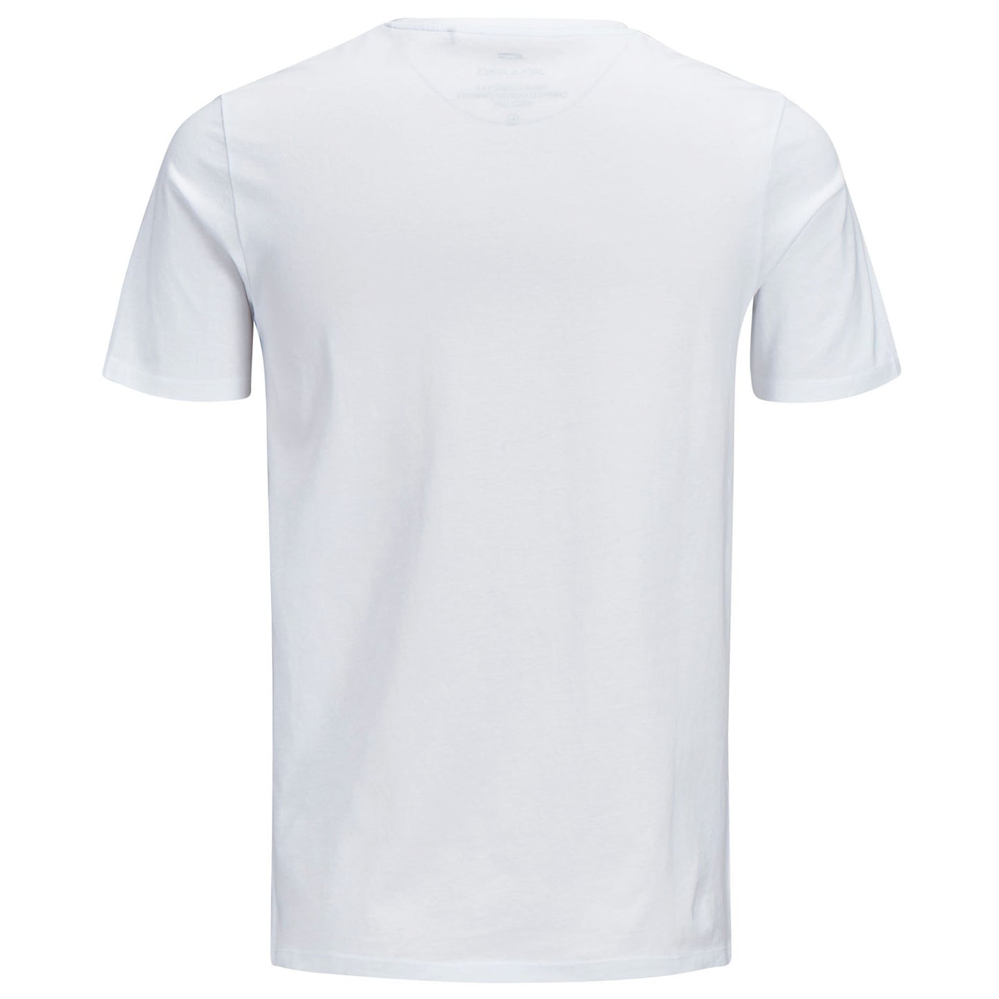 Jack & Jones Plus Size Corp Logo T-Shirt White