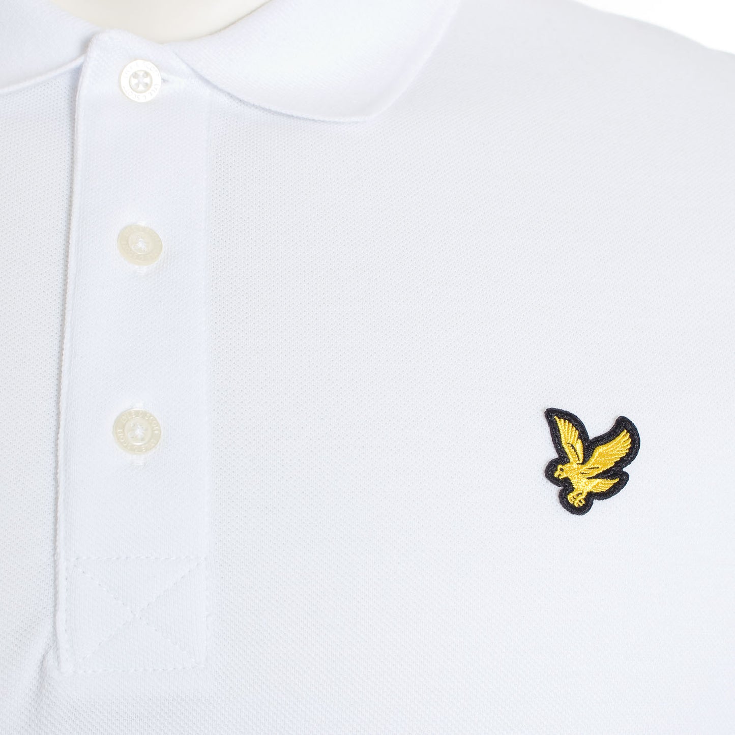 Lyle & Scott Plus Size Polo Shirt White