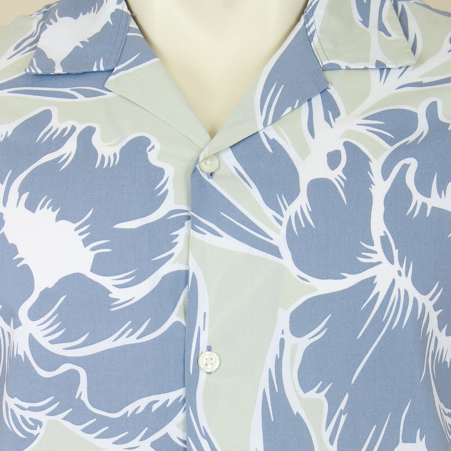 Jack & Jones Plus Size Bla Palma Resort S/S Shirt Green Tint