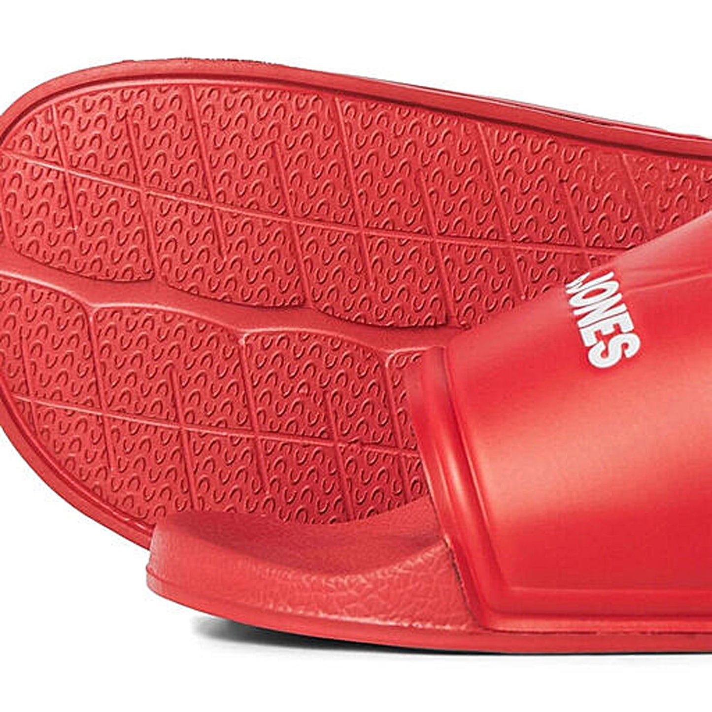Jack & Jones Plus Size Perry Pool Sliders Barbados Cherry