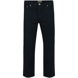 Kam Jeans Plus Size Regular Stretch Jeans Black