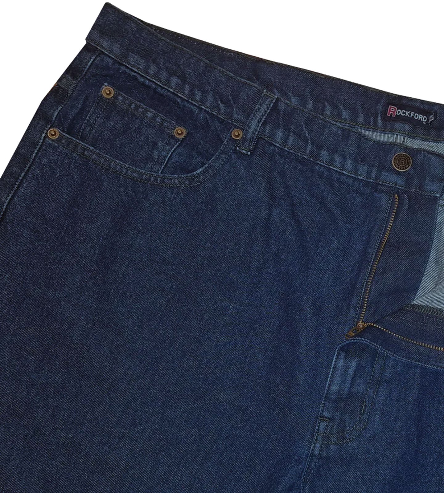 Rockford Plus Size Comfort Fit Jeans Indigo
