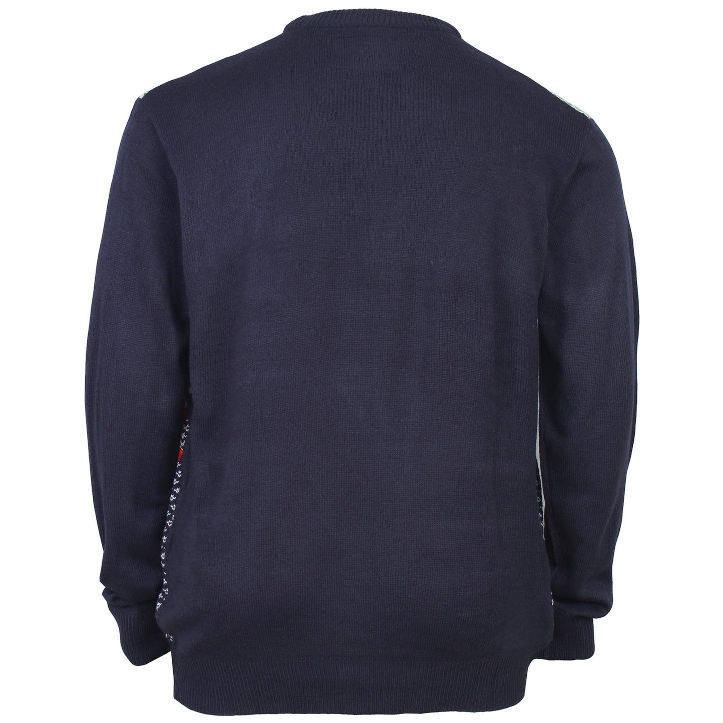 Kam Jeans Plus Size Kbsx031 Reindeer Xmas Jumper Navy