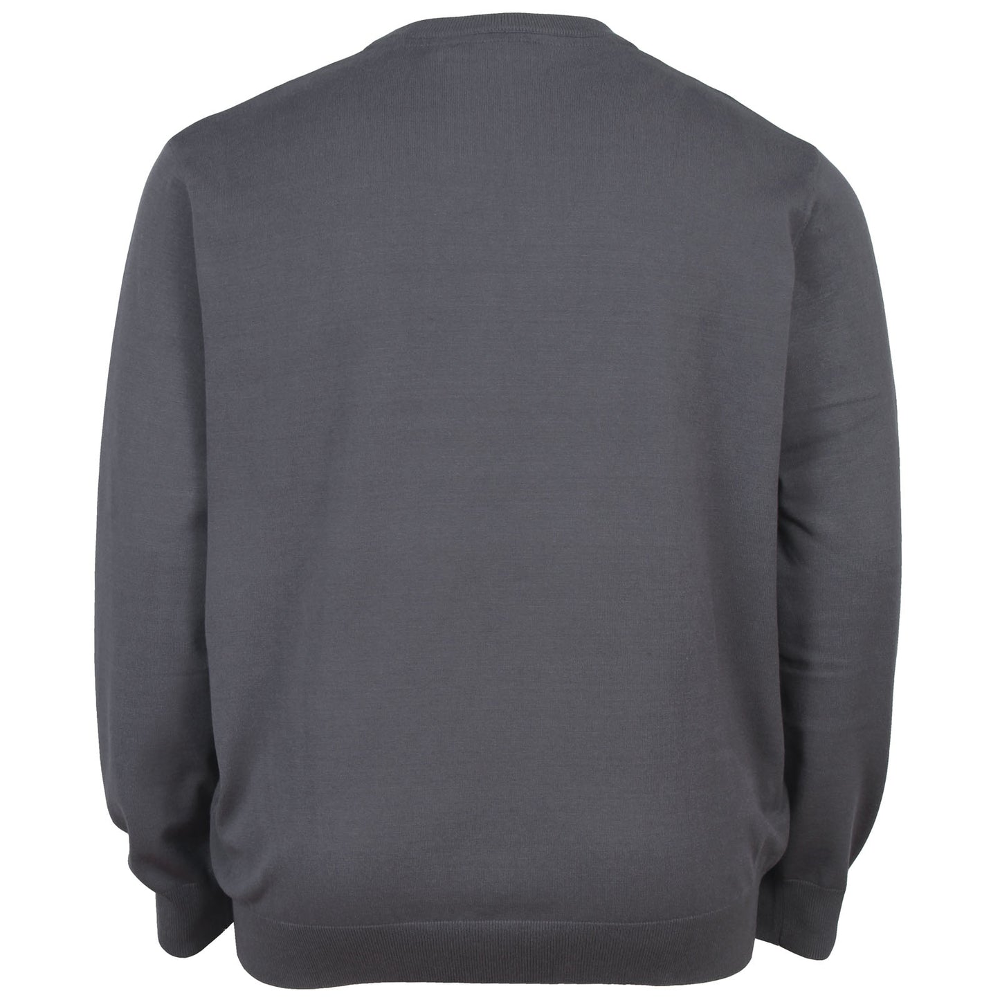 Lyle & Scott Plus Size Mesh Logo Crew Neck Jumper Shadow