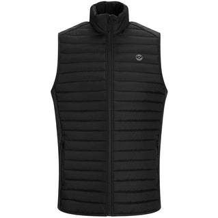 Jack & Jones Plus Size Multi Bodywarmer Collar Black