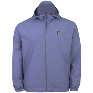 Lyle & Scott Plus Size Zip Through Hooded Jacket Graystone
