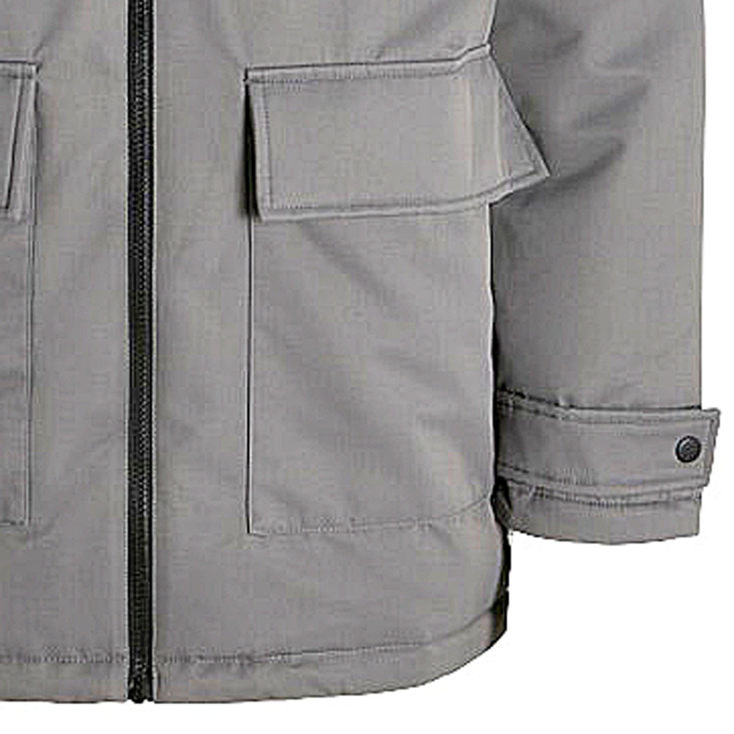 Jack & Jones Plus Size Charlie Detachable Faux Fur Trim Parka Castlerock