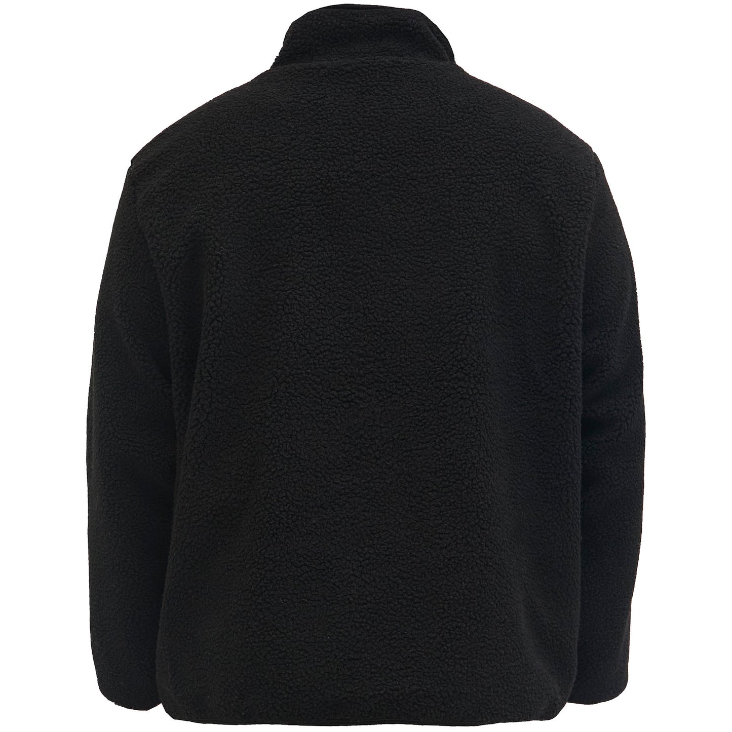 Jack & Jones Plus Size Norrebro Teddy Jacket Black