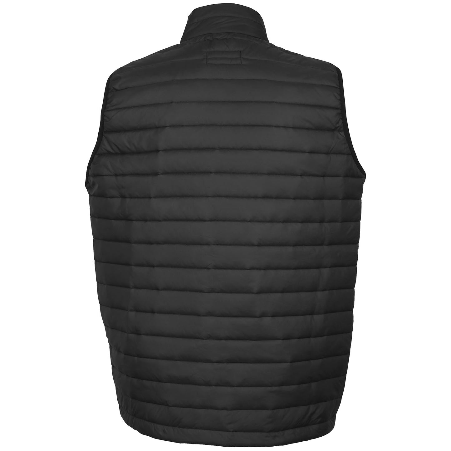 Kam Jeans Plus Size Kv141 Zip Through Gilet Black