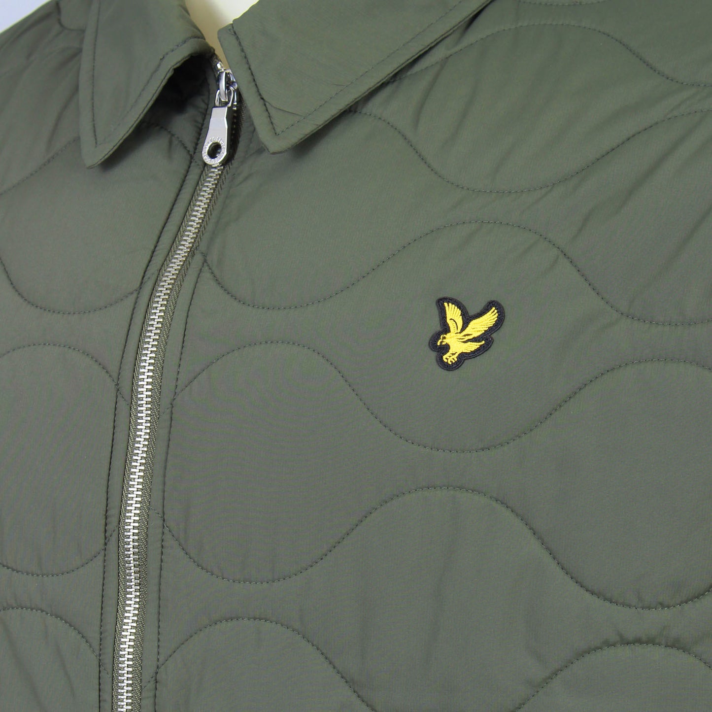 Lyle & Scott Plus Size Quilted Ripstop Jacket Deep Depths