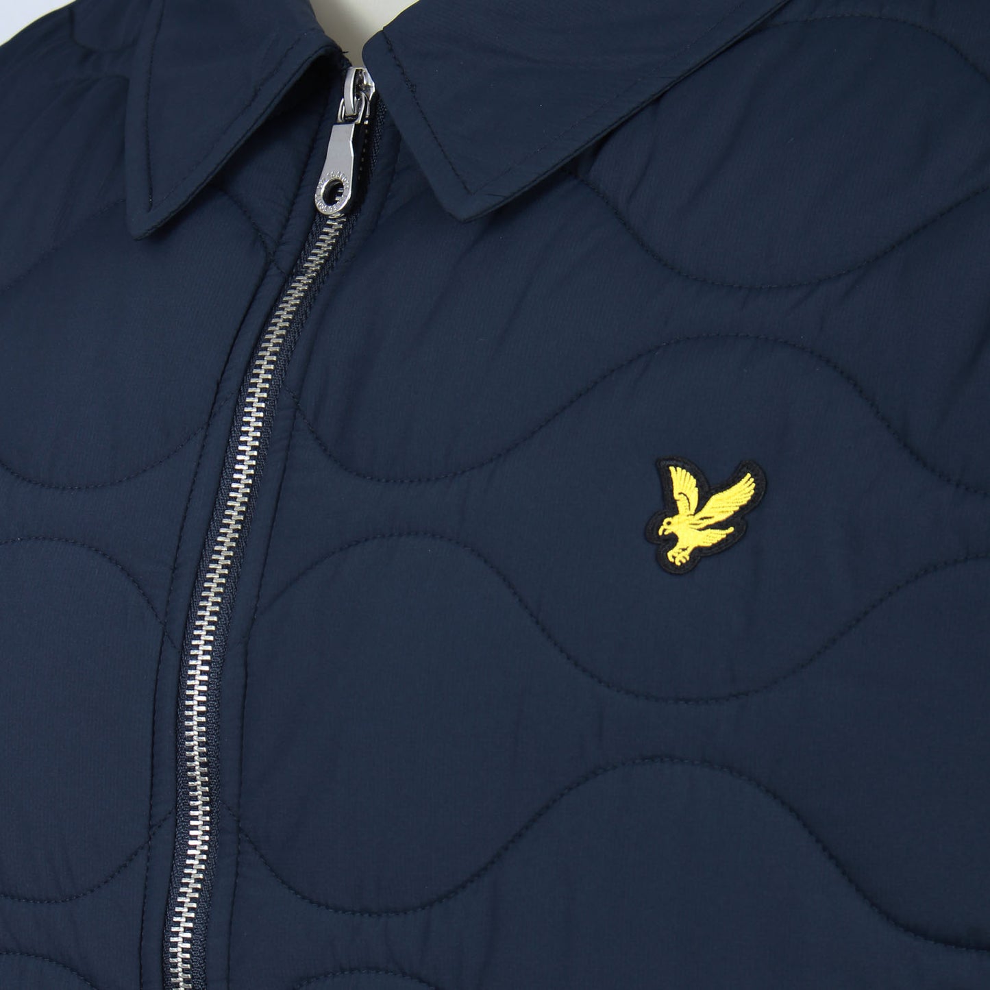 Lyle & Scott Plus Size Quilted Ripstop Jacket Dark Navy