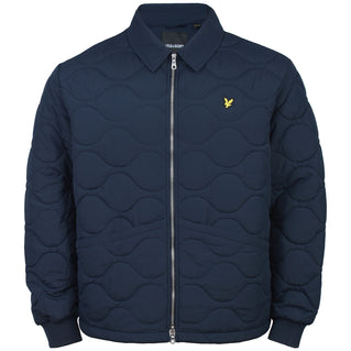 Lyle & Scott Plus Size Quilted Ripstop Jacket Dark Navy