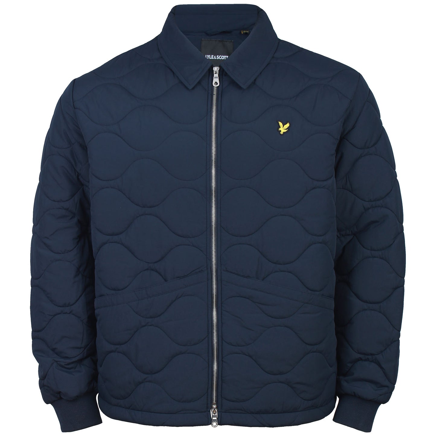 Lyle & Scott Plus Size Quilted Ripstop Jacket Dark Navy