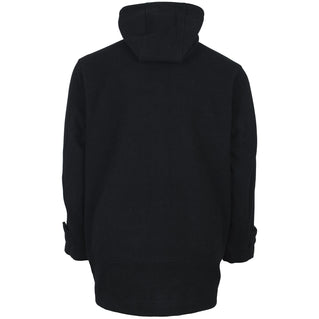 Lyle & Scott Plus Size Duffle Coat Jet Black