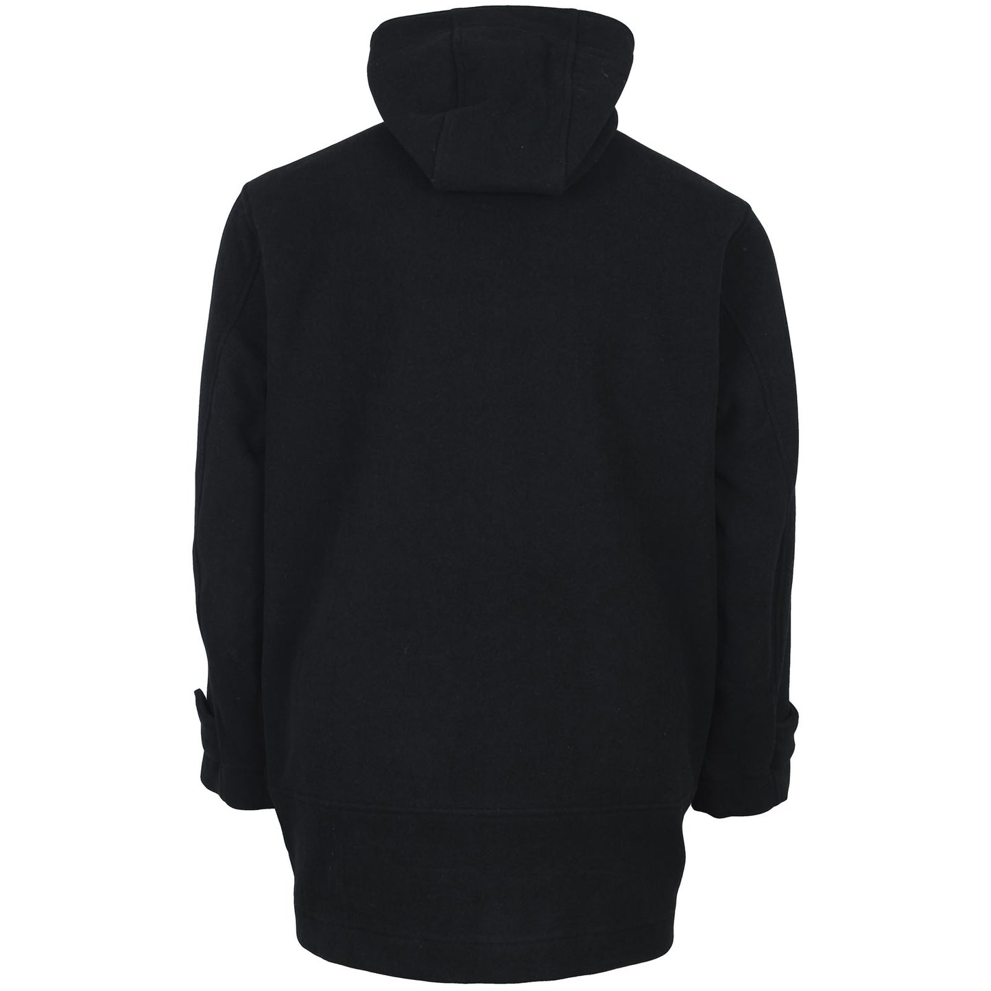 Lyle & Scott Plus Size Duffle Coat Jet Black