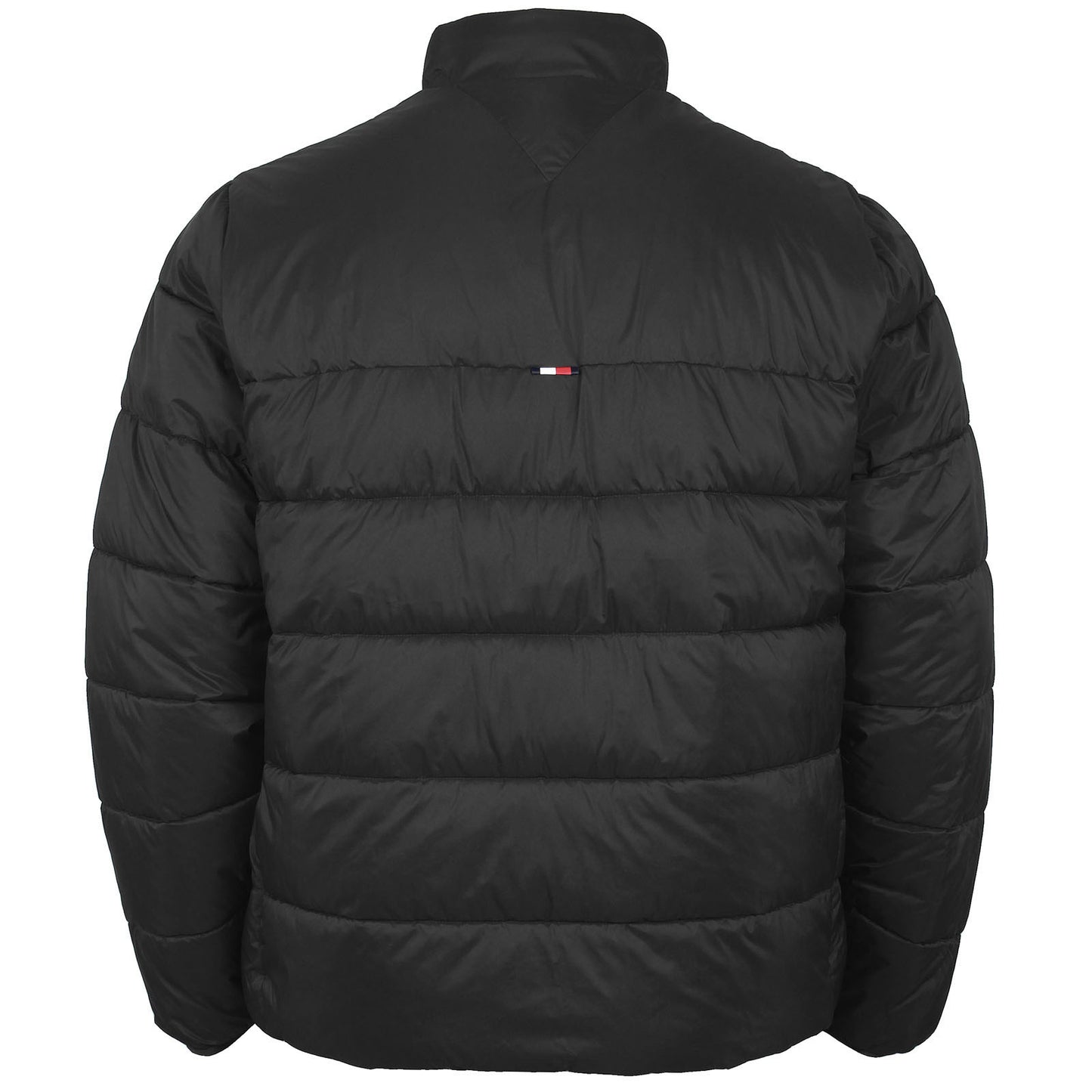 Tommy Hilfiger Plus Size Mid Weight Stand Collar Jacket Black