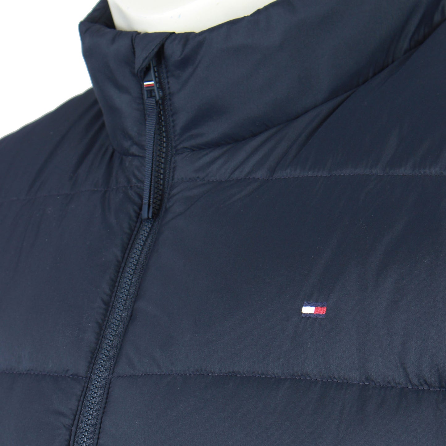 Tommy Hilfiger Plus Size Mid Weight Stand Collar Jacket Desert Sky