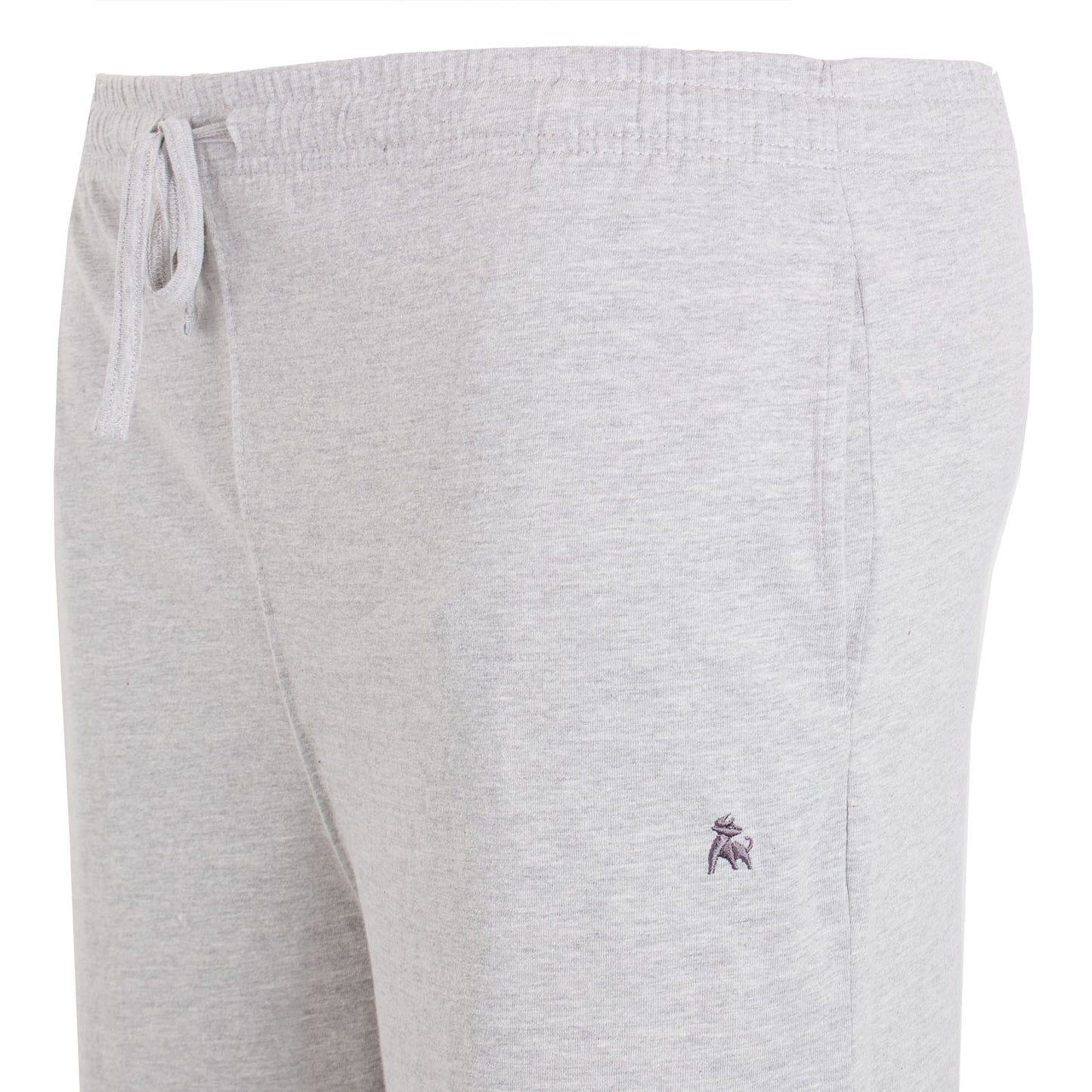 Solid State Plus Size Delaware Lounge Shorts Mid Grey