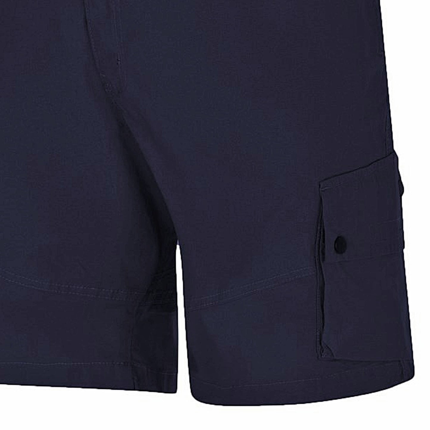 Espionage Plus Size Stretch Poplin Cargo Shorts Dark Navy