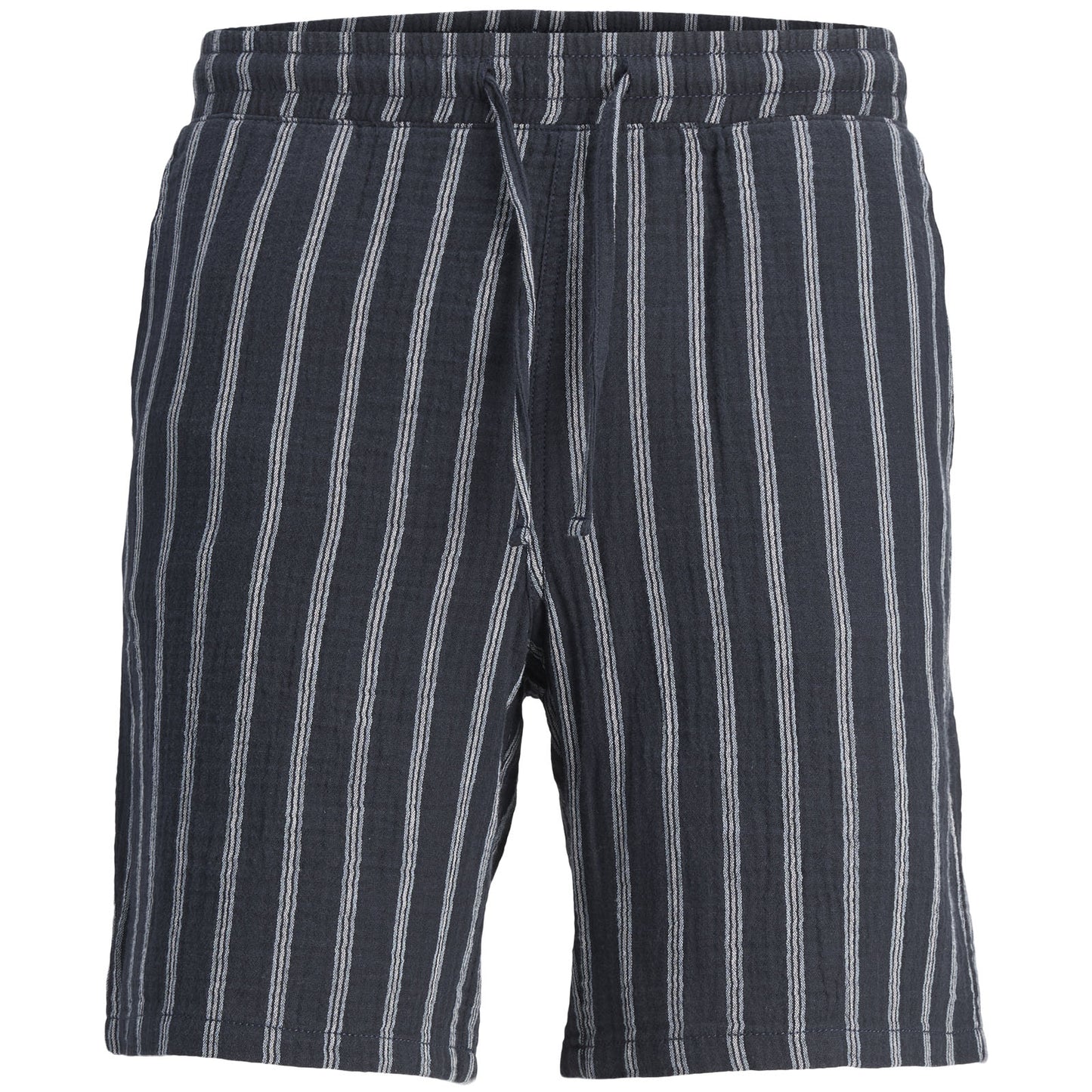 Jack & Jones Plus Size Jaiden Patras Jogger Shorts Sky Captain Stripe
