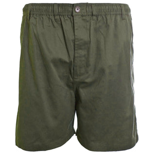 Espionage Plus Size Stretch Twill Rugby Shorts Light Khaki